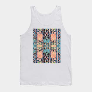 Fijian Tapa Cloth C25 by Hypersphere Tank Top